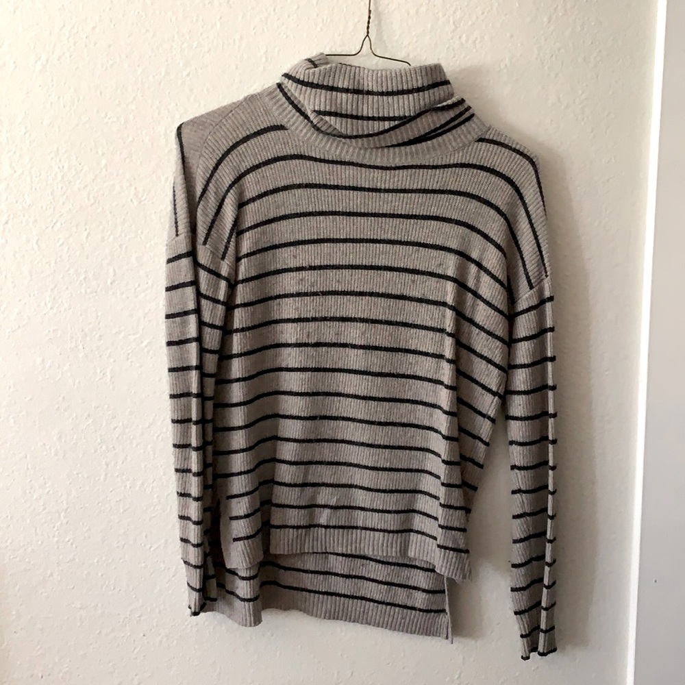 Madewell Striped Turtleneck Sweater